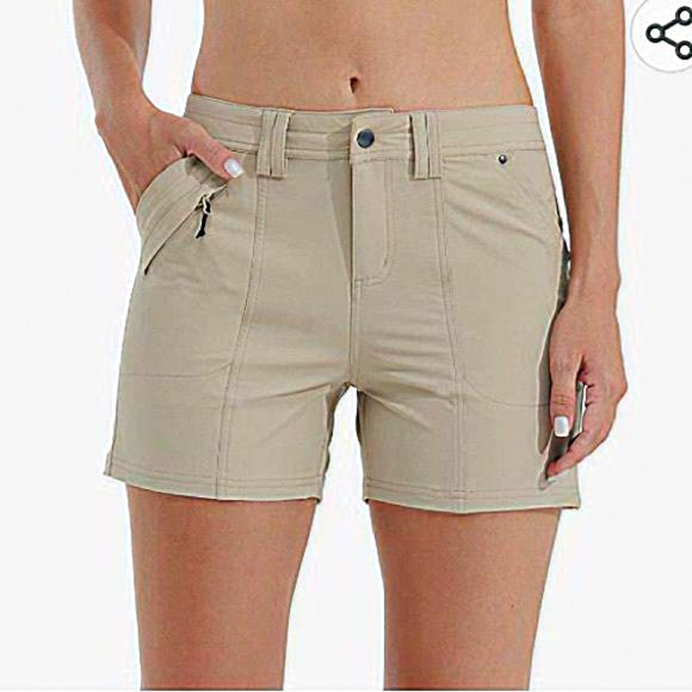 Willit Women NEW Golf Hiking‎ Shorts Quick Dry Pockets Water Resistant Size 14